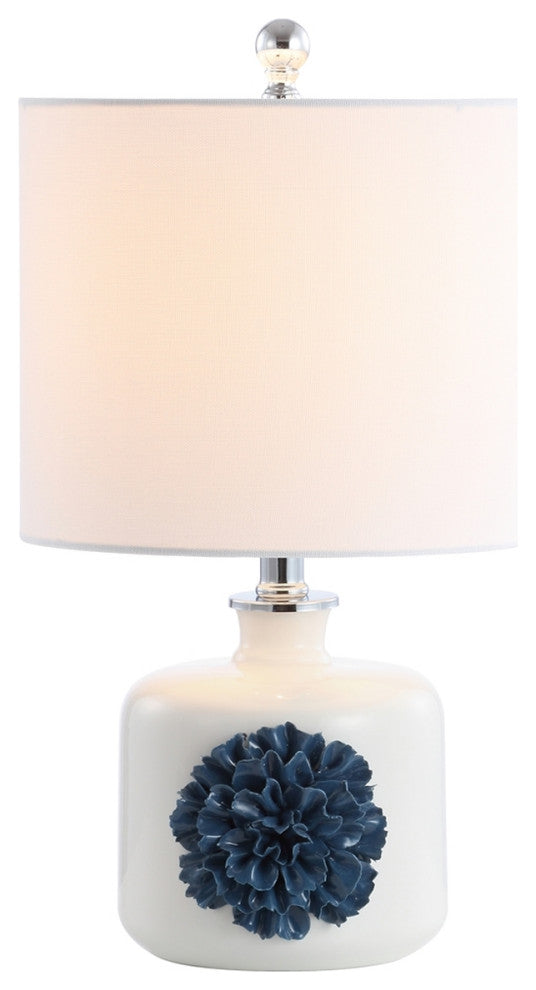 Safavieh Olinda Table Lamp White/Blue
