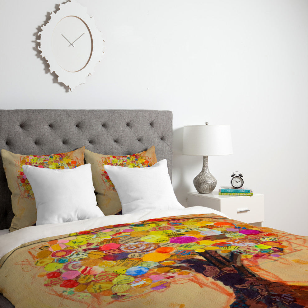 Deny Designs Elizabeth St Hilaire Nelson Summer Tree Duvet Cover - Lightweight