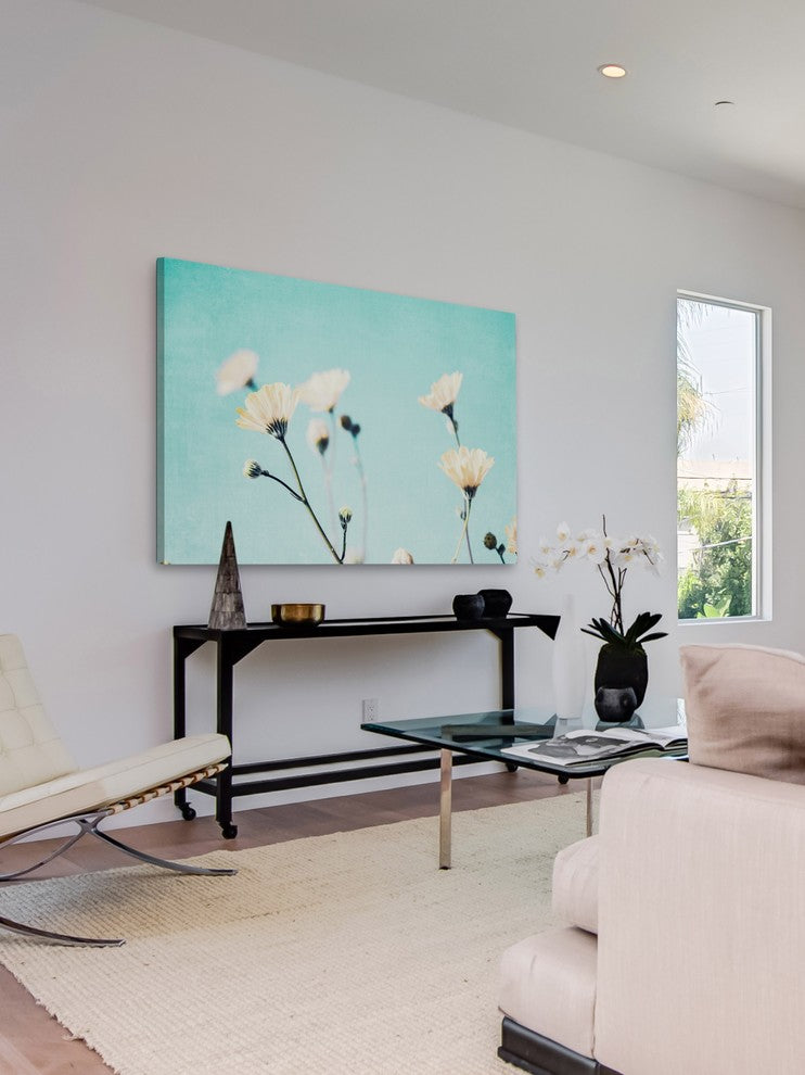 Marmont Hill, "Aqua Breeze" by Morgan Hartley Painting on Wrapped Canvas, 45x30