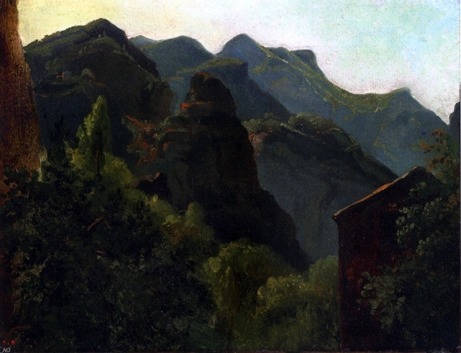 Theodore Rousseau Side of the Valley of Saint-Fincent