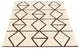 Ana eCarpetGallery Area Rug, Ivory-Dark Brown, 5''3"x7''3"