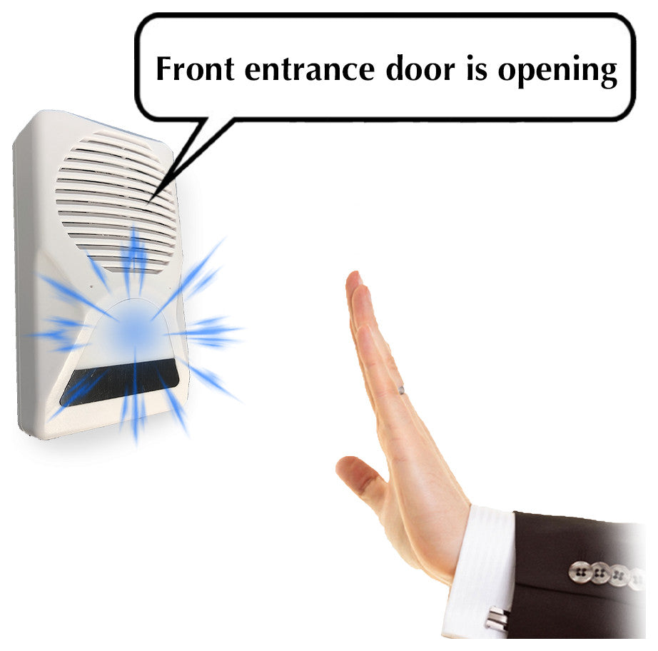 eVoxBox Recordable Voice Box Touchless Access Control Annunciator Build LED