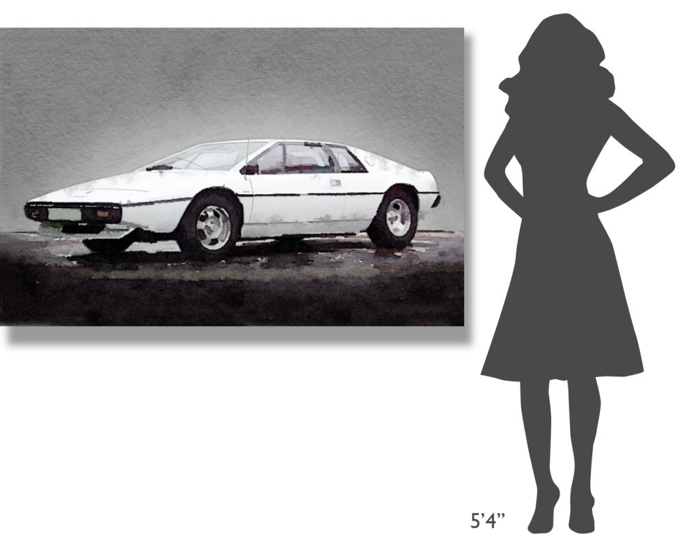 "1976 Lotus Esprit Coupe" Fine Art Print
