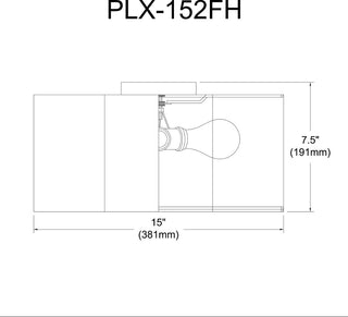 Black Contemporary Flush Mount With Matte Black Metal