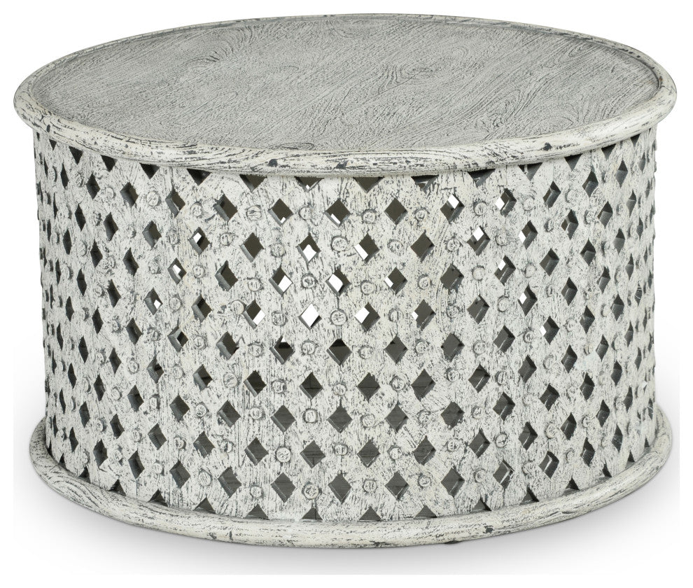 Samir Round Cocktail Table