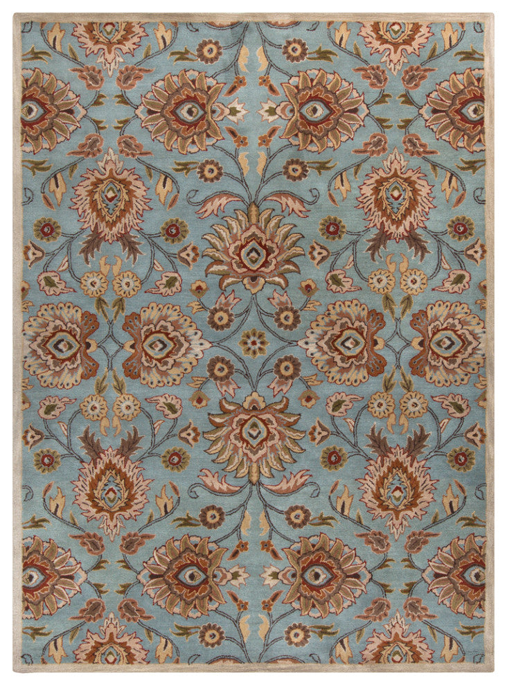 Surya Caesar CAE-1012 Traditional Area Rug, Medium Gray, 8' x 11' Rectangle