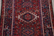 Consigned, Antique Worn Out Oriental Persian Handmade Low Pile Carpet, 4'6"X3'5"