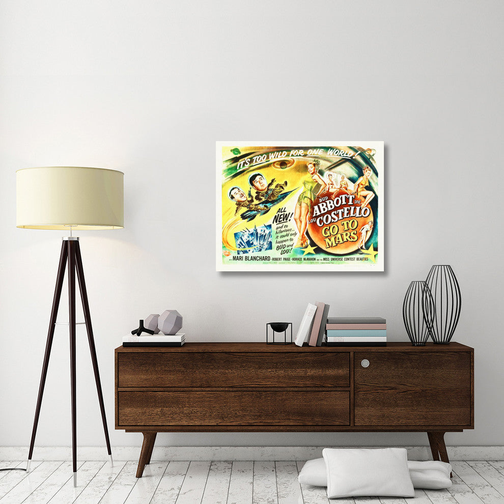 "Abbott & Costello - Go To Mars" Canvas by Hollywood Photo Archive, 40x31"