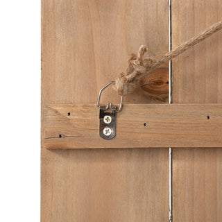 18"H Easter Wooden Bunny Wall Decor