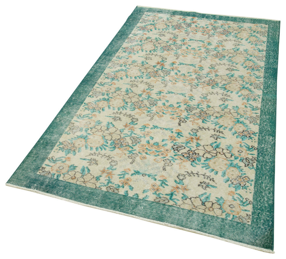 Rug N Carpet - Hand-knotted Oriental 3' 9" x 6' 9" Over-dyed Small Area Rug