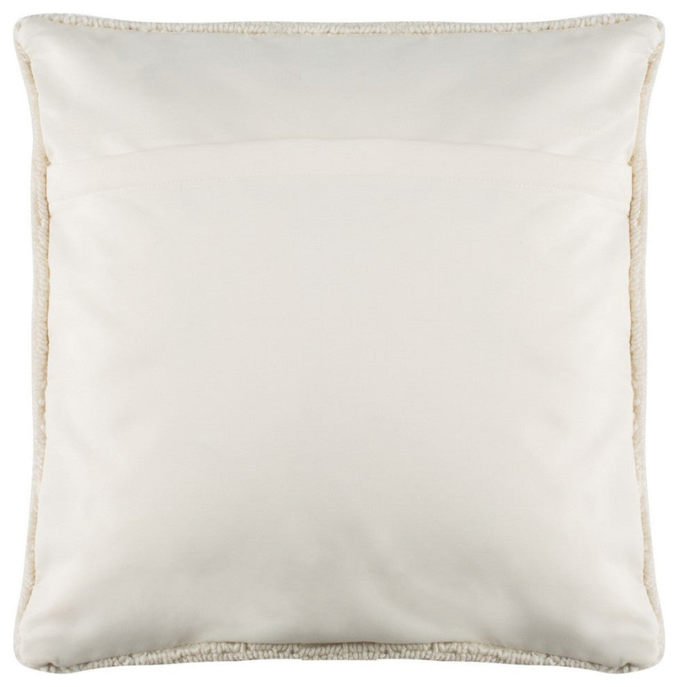 Safavieh Pure Pineapple Pillow, Gold/White