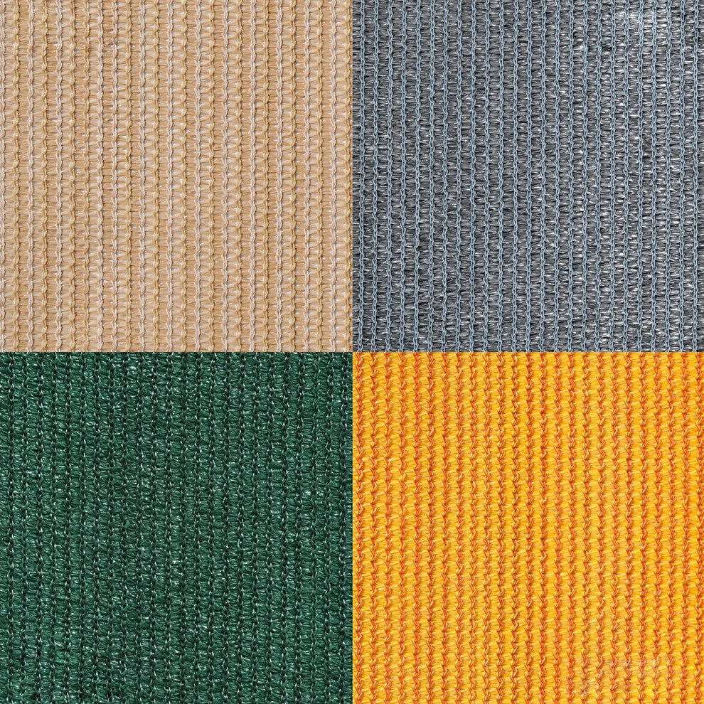 Sun Shade Sail Large Square 18' x 18', Hunger Green