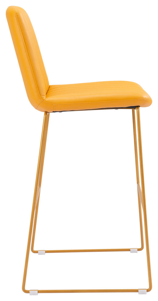 Mode Bar Chair, Set of 2 Yellow