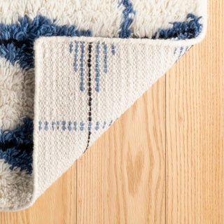 Dash & Albert Noma Indigo Handwoven Wool Rug, Blue, 5' x 8'