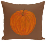 Li'L Pumpkin Holiday Print Pillow, Brown, 26"x26"