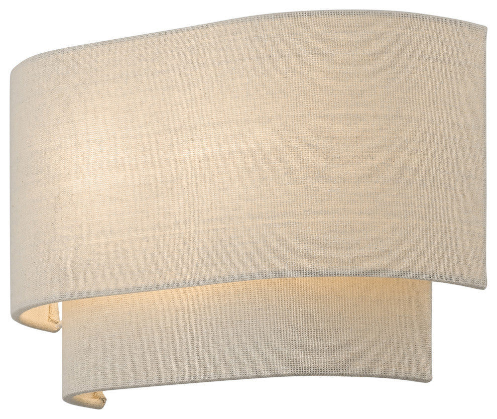 Bellingham 2-Light Antique Gold Leaf ADA Sconce