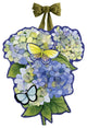 Hydrangea Door Decoration