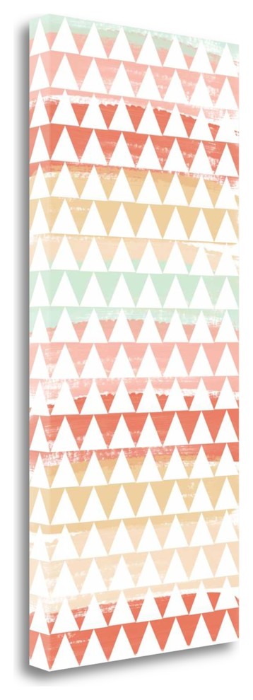 "Triangle Multi" By Linda Woods, Giclee Print on Gallery Wrap Canvas