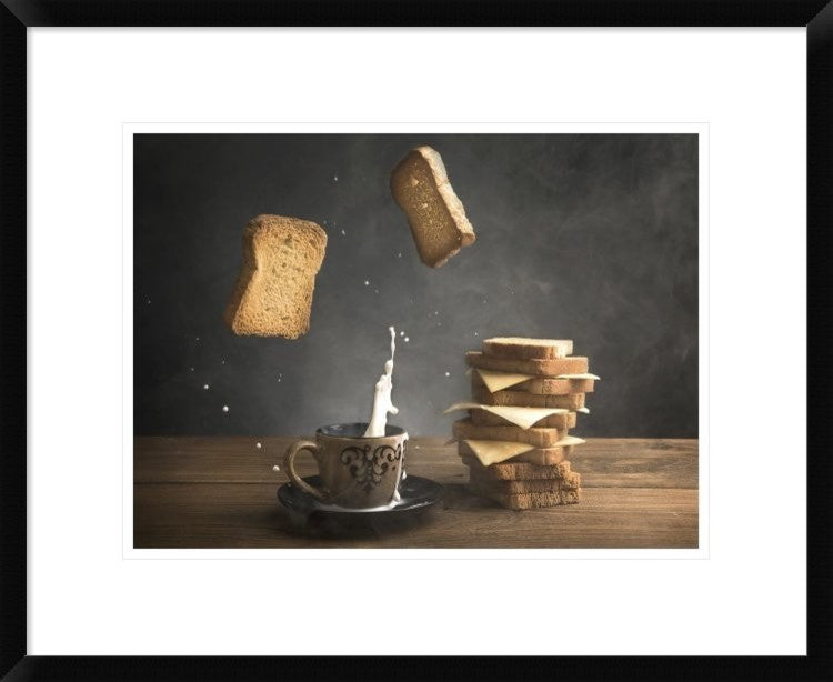 "Splash" Framed Digital Print by Ali Bader, 24x20"