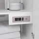 Wyndham WCF414184DWZCMUNSM70 Strada 84 Inch Double Bathroom Vanity in White