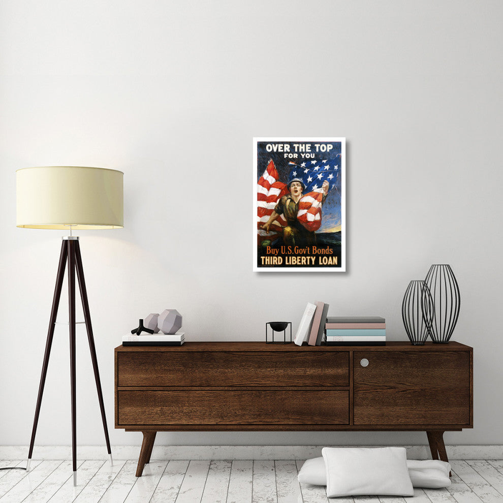 "Over the Top for You circa 1918" Digital Paper Print by Unknown, 22"x32"