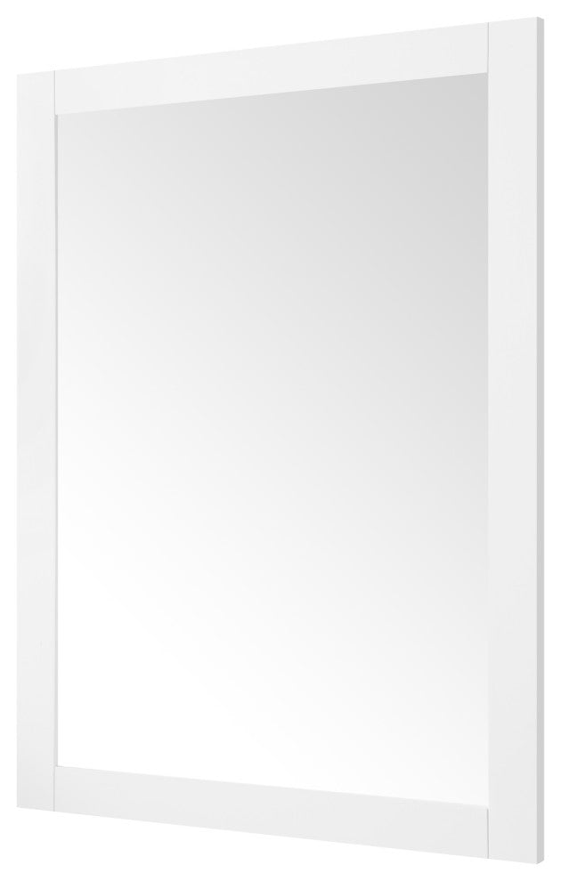 Ove Decors Bailey 48" Single Sink Vanity, White and Nickel Hardware