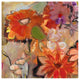 "Garden of a Joyful Day TL" Digital Paper Print by Joan Elan Davis, 32"x32"