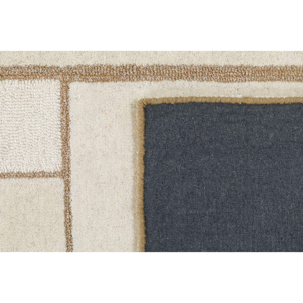 Mid-Century Epure Area Rug, Neutral, 6'x9'