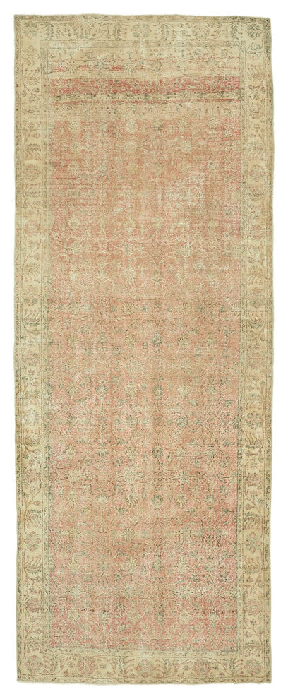 Rug N Carpet - Handwoven Oriental 4' 9" x 12' 1" Antique Runner Rug