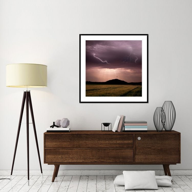"Morning Light" Framed Digital Print by Franz Schumacher, 44x44"
