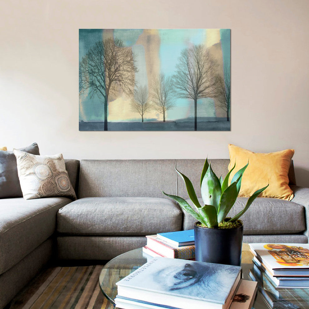 "Misty Morning I" by Chris Donovan, Canvas Print, 18"x12"