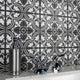 Harmonia Classic Ceramic Floor and Wall Tile, Classic Black