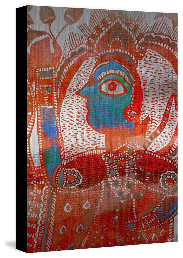 "Watching You" UV Ink Print on Brushed  Aluminum, 30"x45"