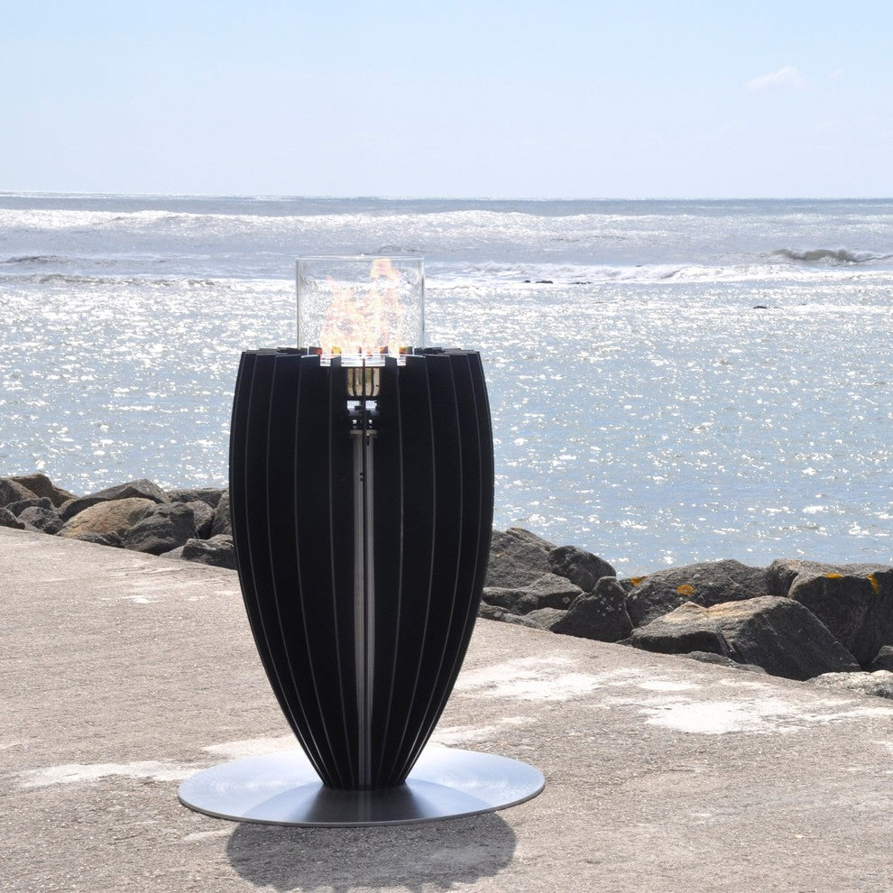 GlammFire Tuli Free-Standing Ethanol Fireplace