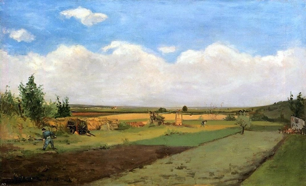 Paul Gauguin Working the Land Wall Decal