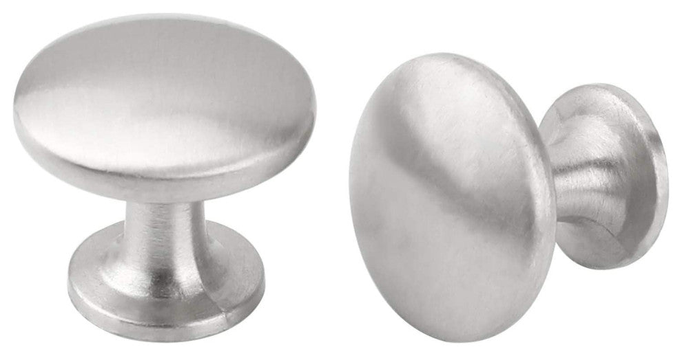 Stain Nickel Hardware Cabinet Knobs, Set of 15