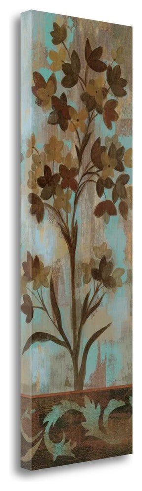 "Monsoon Florals I" By Silvia Vassileva, Giclee Print on Gallery Wrap Canvas