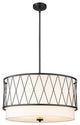 Zlite 198-24MB 4-Light Pendant, White