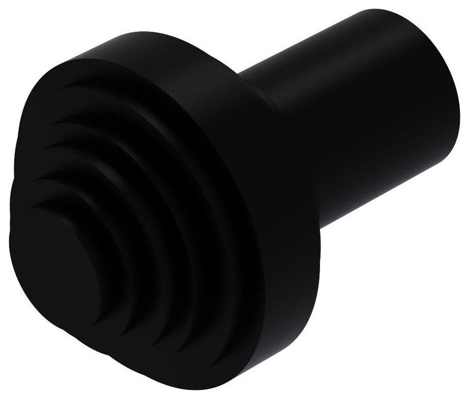 Southbeach 1" Cabinet Knob, Matte Black