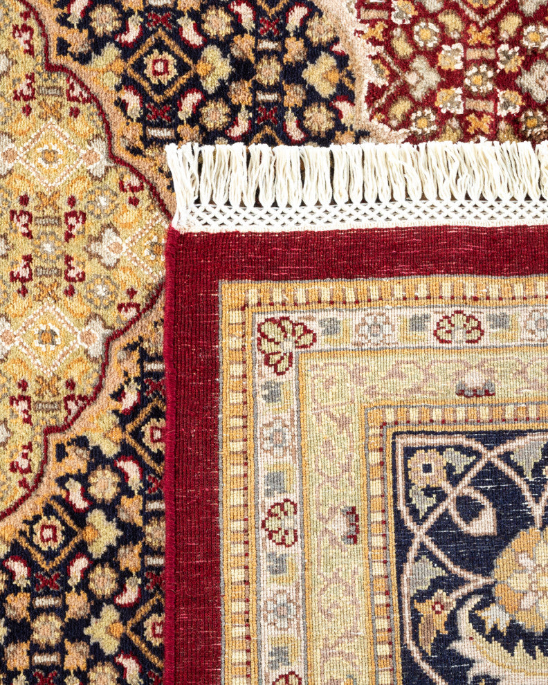 Mogul, One-of-a-Kind Hand-Knotted Area Rug Red, 8' 1" x 10' 1"