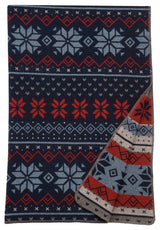 Nordic Stitched Throw