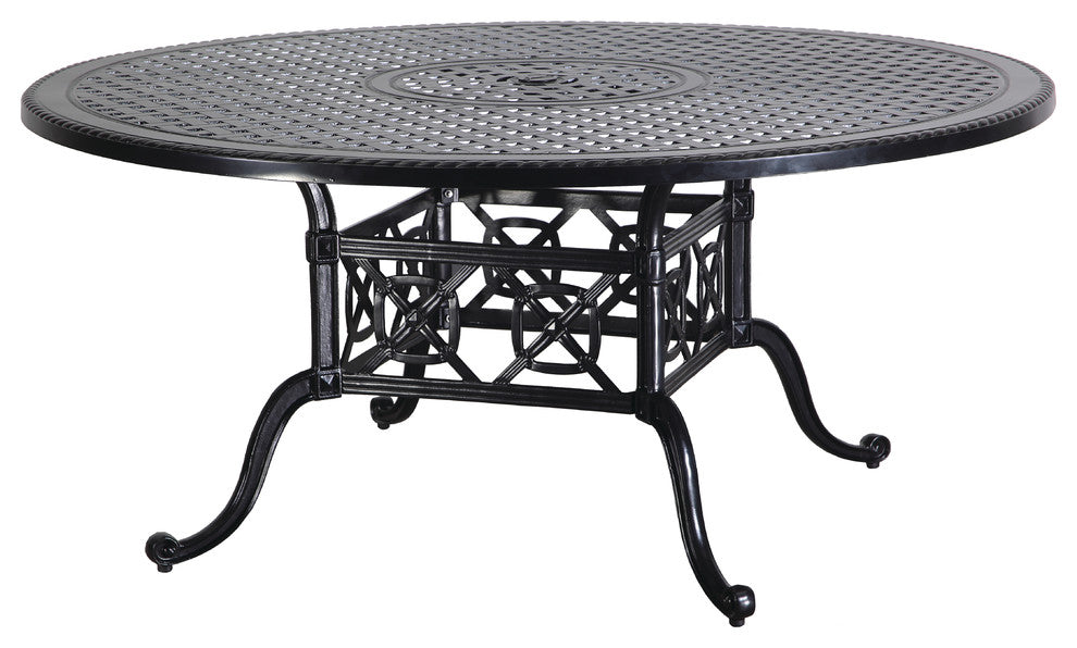 Grand Terrace 66" Round Dining Table, Shade
