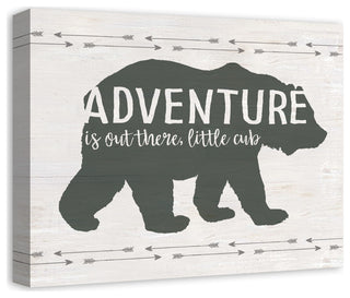 Adventure Is Out There Cub 20x16 Canvas Wall Art