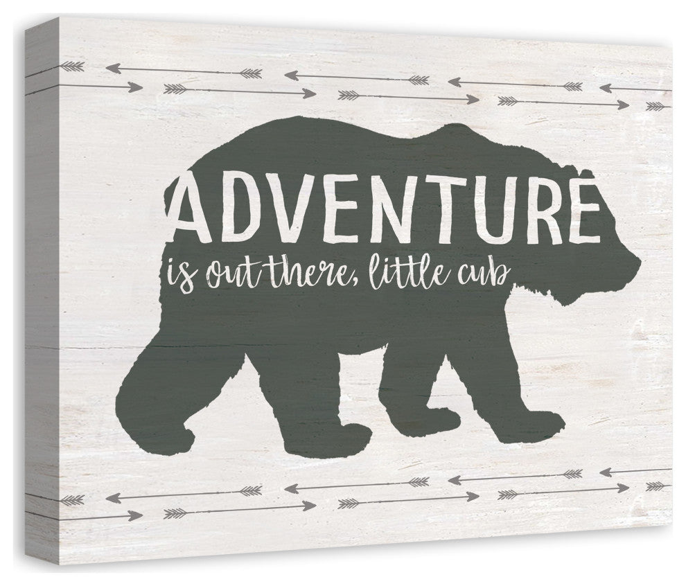 Adventure Is Out There Cub 20x16 Canvas Wall Art