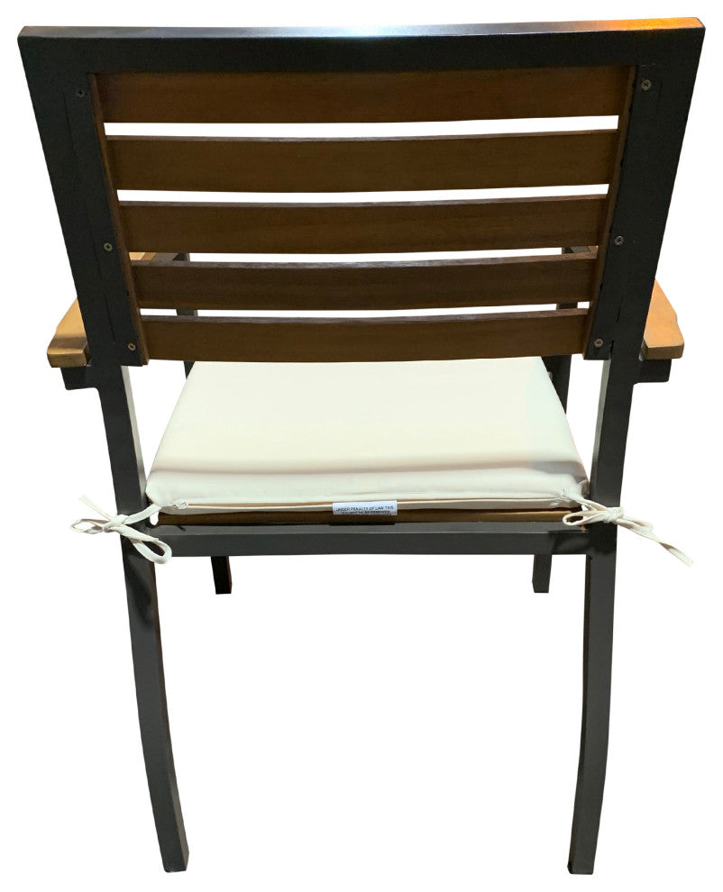 Panama Jack Boca Grande Stackable Dining Armchairs (Set of 2)