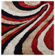 HAND TUFTED SHAG POLYESTER ECO-FRIENDLY AREA RUGS -Multicolor,Contemporary