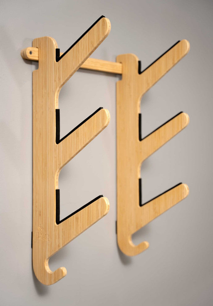 Bamboo Skateboard Rack & Snowboard Rack - The Moloka'i Series, Bamboo, Trip