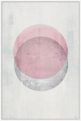 "Centralization" Floater Framed Painting Print on Canvas, 12"x18"