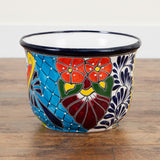 9in. x 12.5in. Handmade Mexican Talavera Ceramic Planter