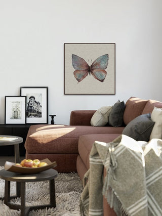 "Watercolor Beauty II" Floater Framed Painting Print, Canvas, 20"x20"